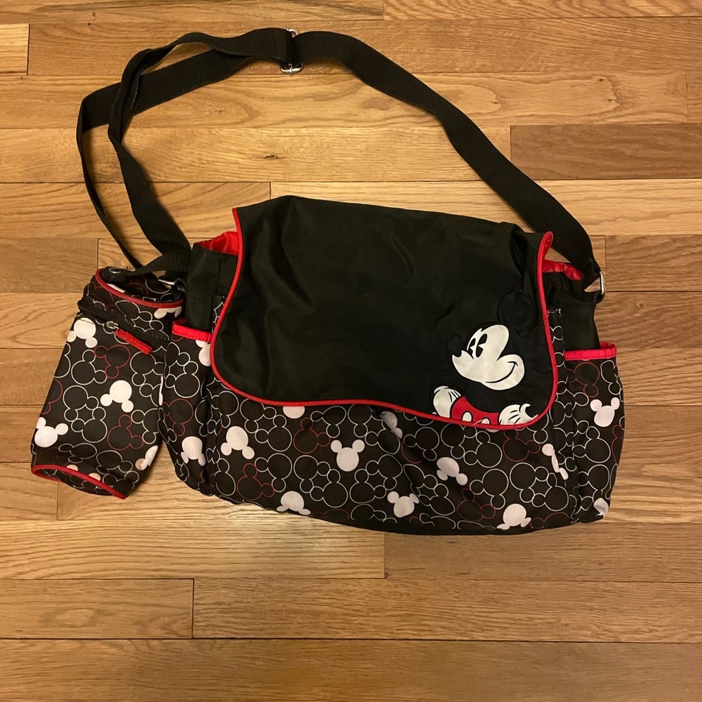 Disney Messenger Diaper Bag -Mickey Mouse
